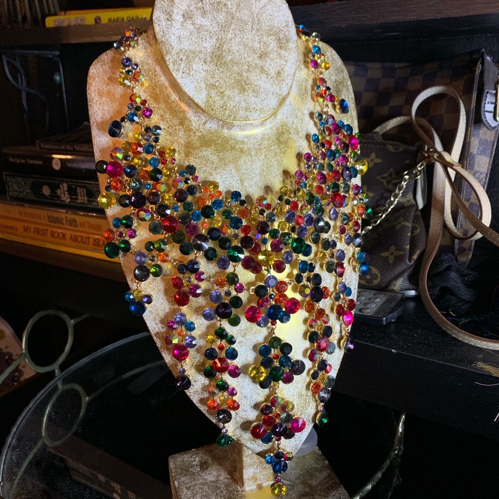 Natasha Crystal Necklace